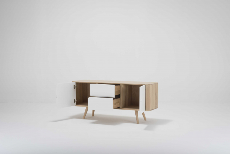 Gazzda Ena Dressoir 135x42x60 whitewash