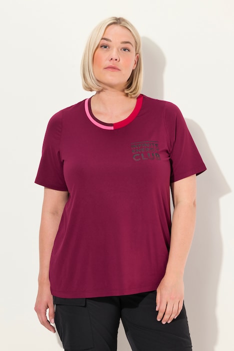 Funktionsshirt, schnelltrocknend, Rundhals, Halbarm