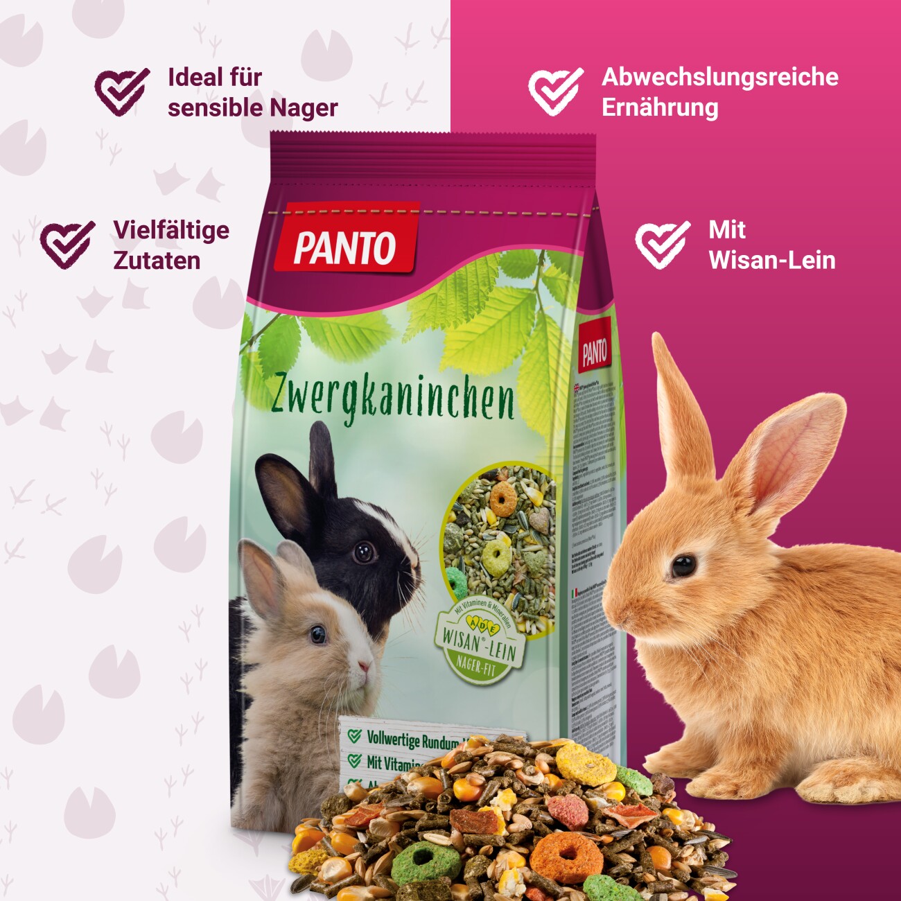 Panto ® ZWERGKANINCHENFUTTER 1 kg