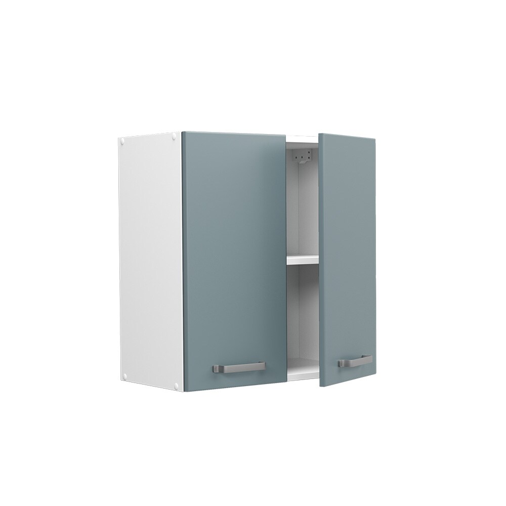 Vicco Hängeschrank Küchenschrank R-Line Solid Weiß Blau Grau 60 cm modern