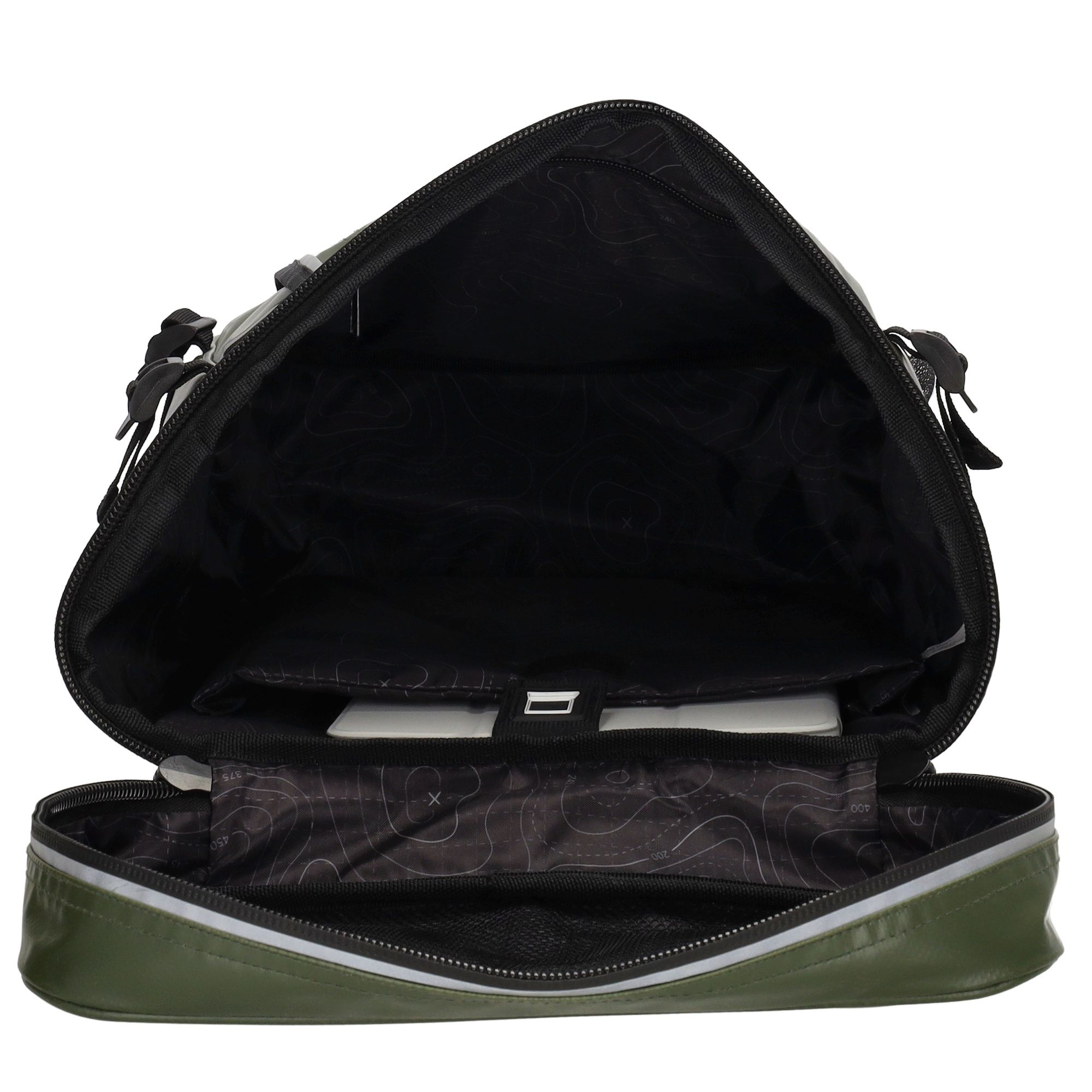 Beagles Originals Tokyo Rugzak 15,6 inch Olijfgroen