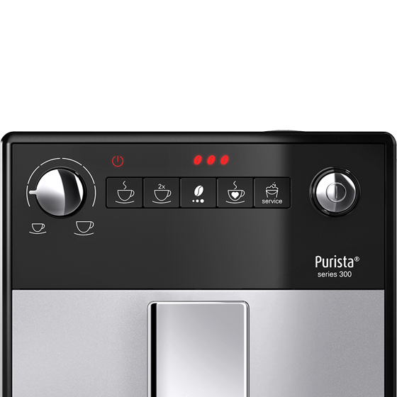 Purista®|Kaffeevollautomat Silber