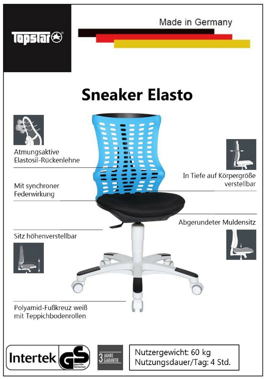 Topstar Drehstuhl S´NEAKER ELASTO