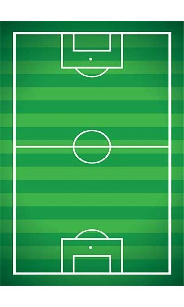 Mani Textile TPS_SOCCER_VER00 - Tapis Enfant SOCCER