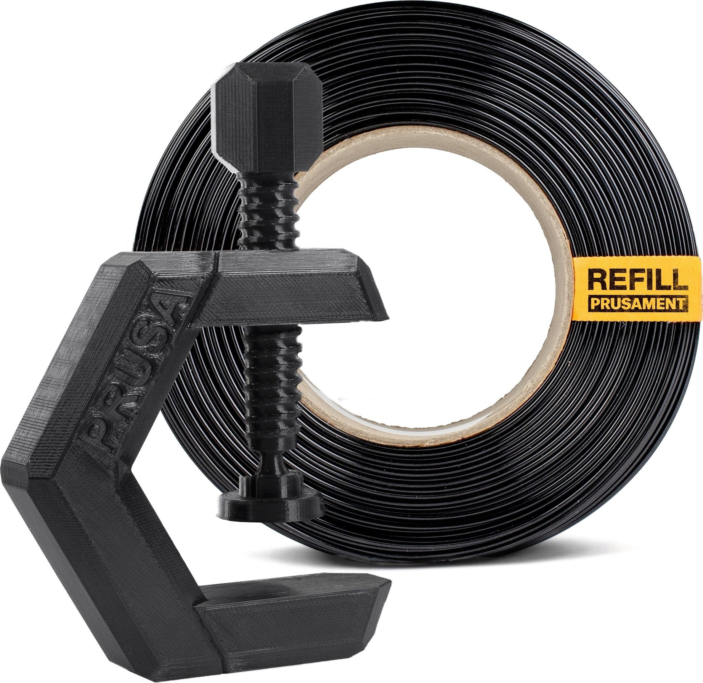 Prusa  Prusament PETG Jet Black Refill (NFC), 1,75 mm / 1000 g    Vielseitiges PETG Filament ohne Spule in Jet Black
