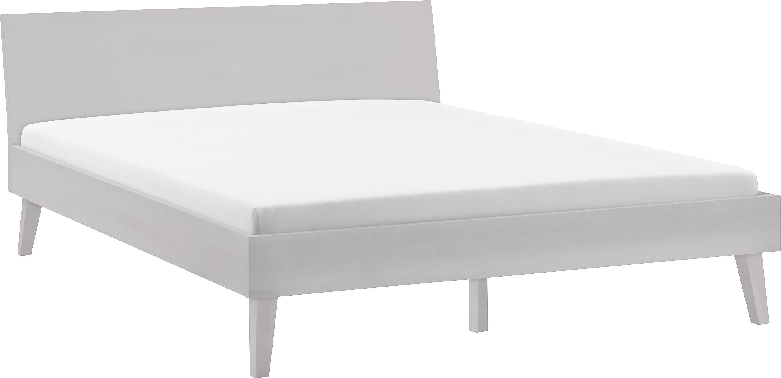 CARA Bett - Buche weiss / B: 180.0 cm x T: 200.0 cm