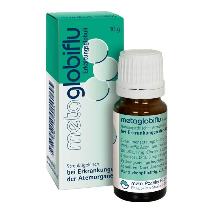 Metaglobiflu Erkältungsglobuli, 10 g