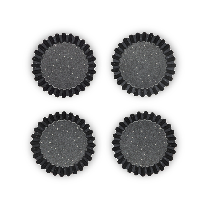 Perfectbake lot de 4 moules à tartelettes 11cm