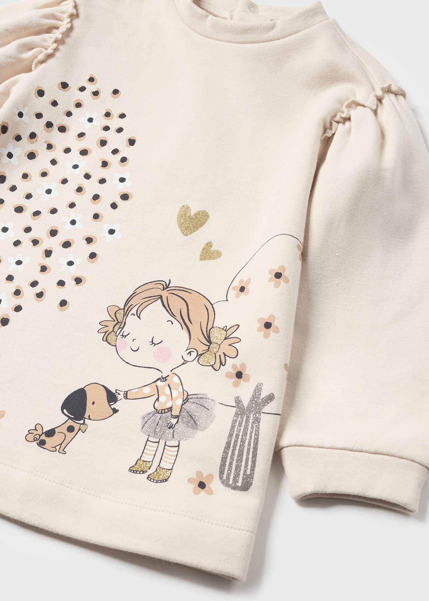 Vestido infantil estampado Better Cotton