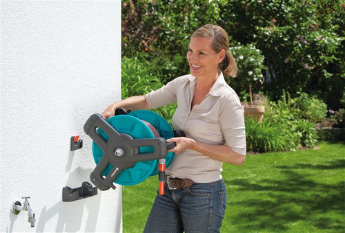 Gardena Classic Wandslanghouder 50 Compleet - 20m