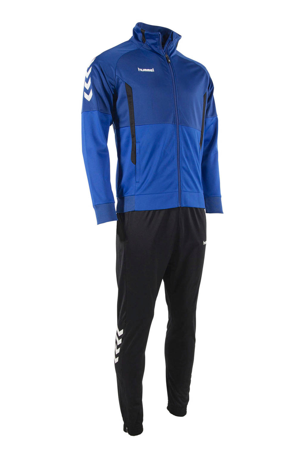 hummel Juniortrainingspak blauw/zwart
