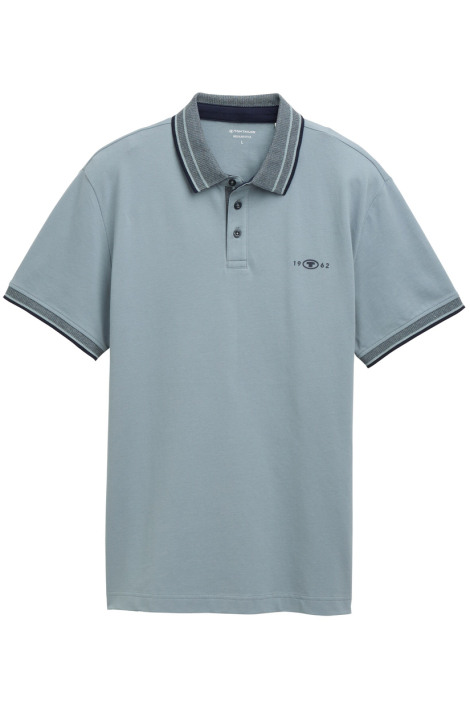 Tom Tailor blauwe heren polo