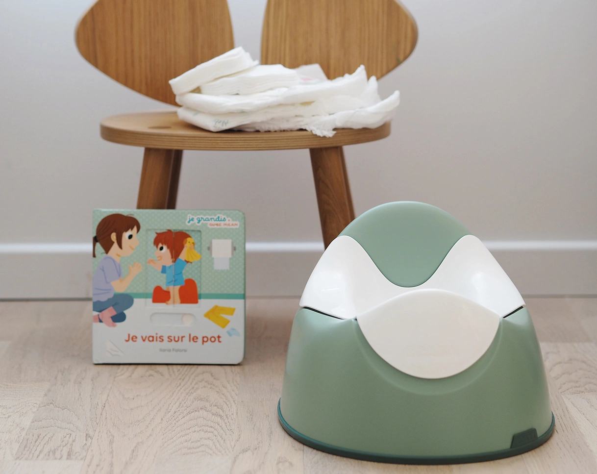 Lern-Töpfchen POTTY in in sage green