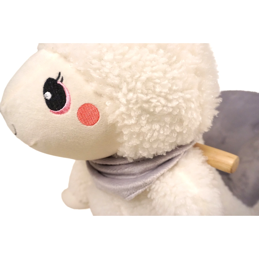 knorr toys® Schaukeltier Milly lama weiß