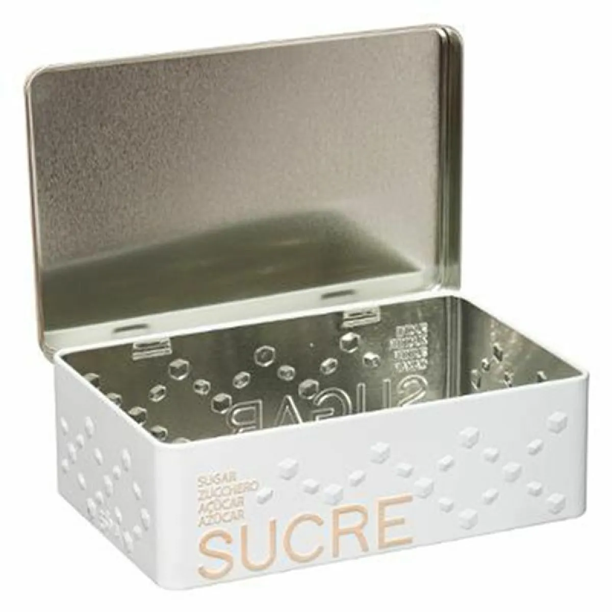 Boîte à sucre en morceaux Scandi - Blanc