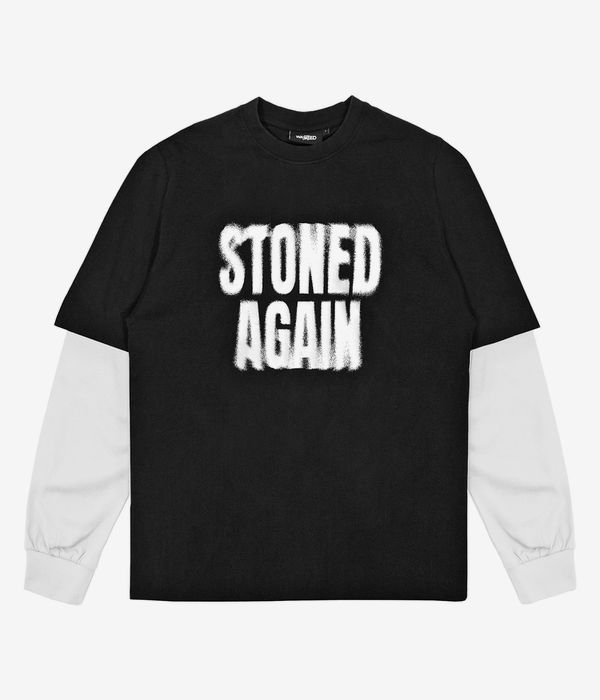 Wasted Paris Stoned Again Longsleeve (black white)