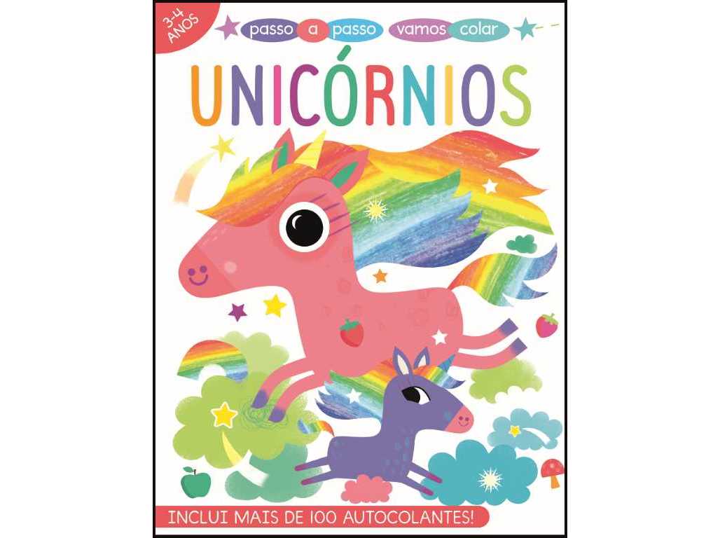 LIVRO PASSO A PASSO... VAMOS COLAR UNICÓRNIOS