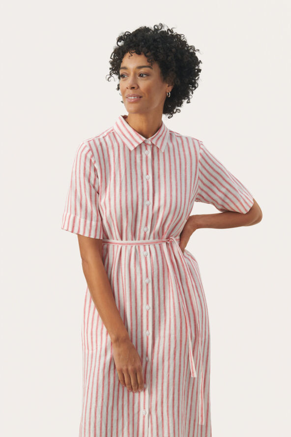 Part Two EmmalouPW DR Claret red stripe