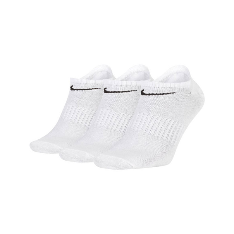 Chaussettes Nike x3 Light invisible blanches