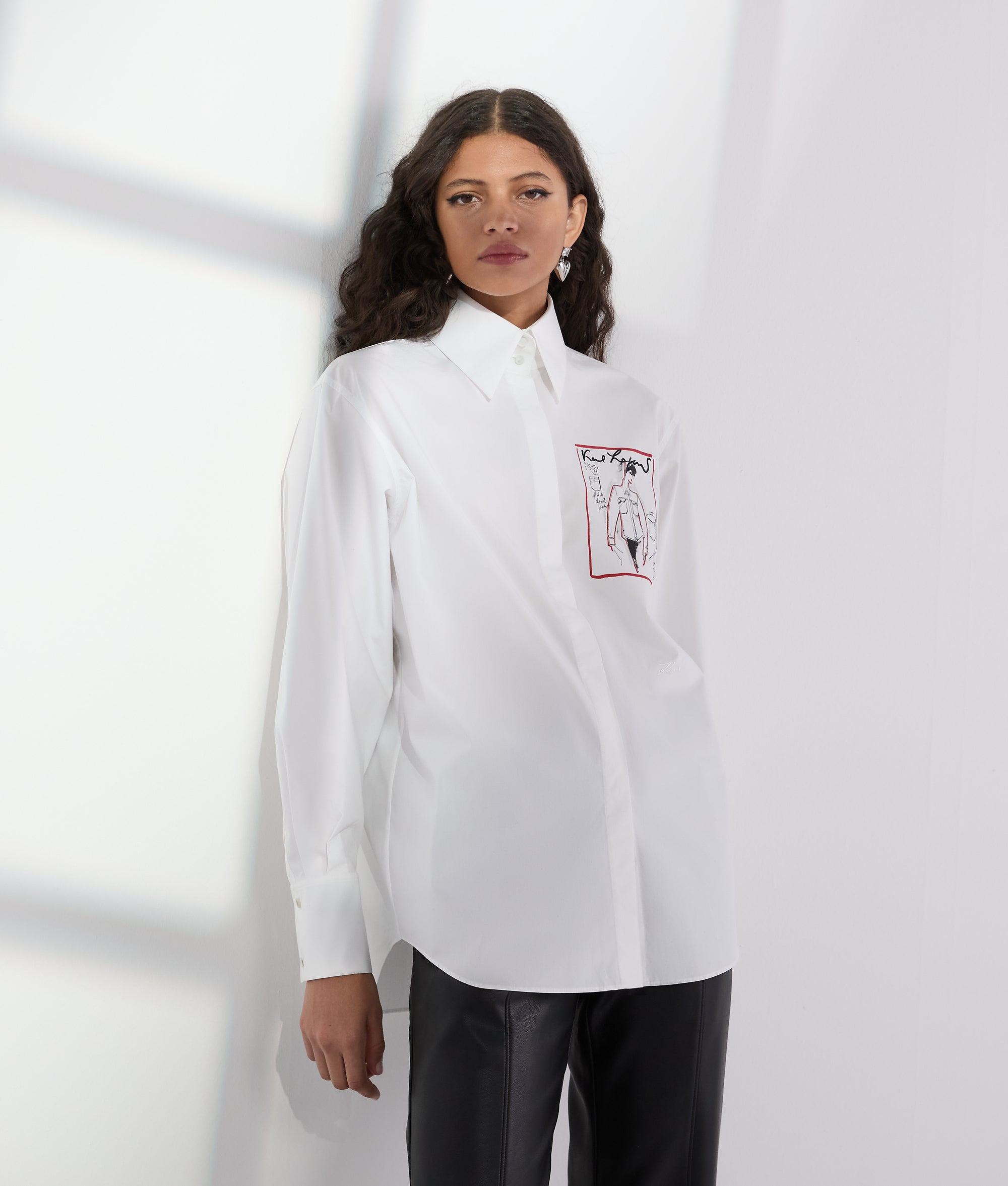 Karl Series poplin overhemd