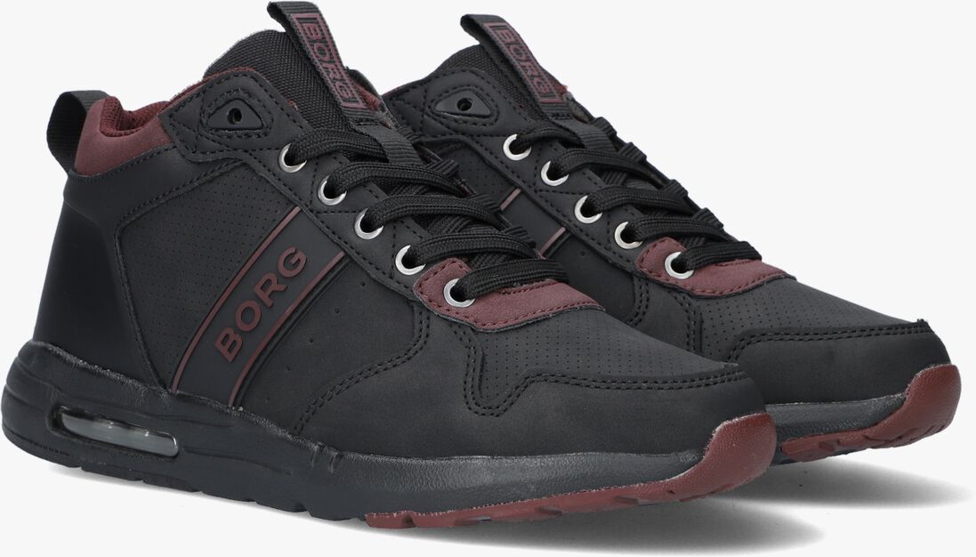 BJORN BORG zwarte bjorn borg hoge sneaker x1000 mid ctr k