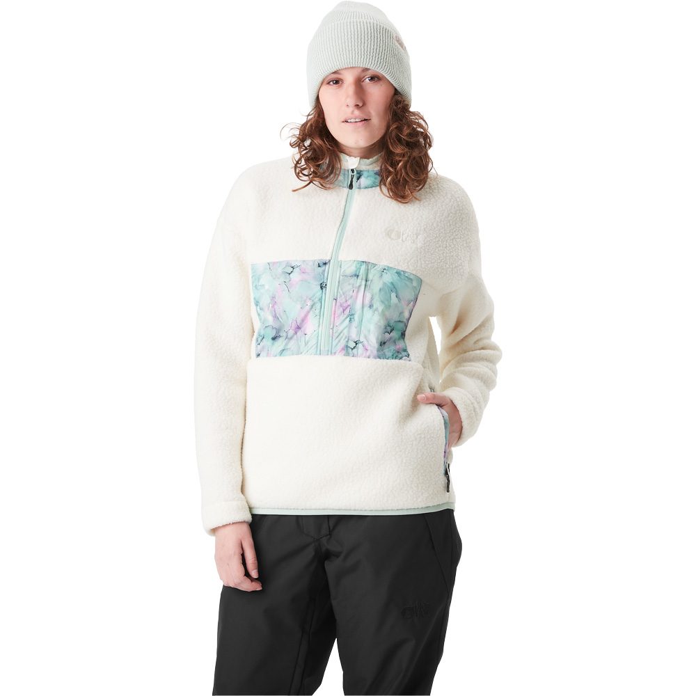 Picture Naatil Fleecepullover Damen light milk