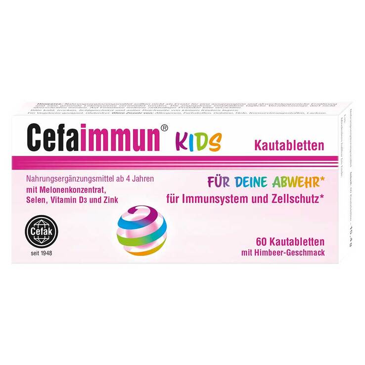 Cefaimmun Kids Kautabletten, 60 St