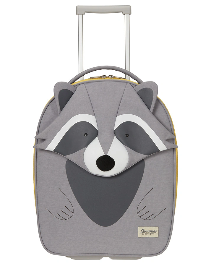 Trolley HAPPY SAMMIES ECO – RACOON REMY (36x45x18) in grau