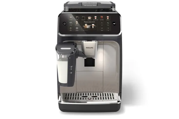 Philips 5500 series EP5547 - Automatisk kaffemaskine med capuccinatore - 15 bar - sort/krombelagt