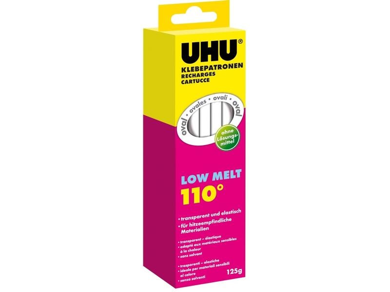 UHU Klebestick 125 g Niedrigtemperatur-Klebepatronen