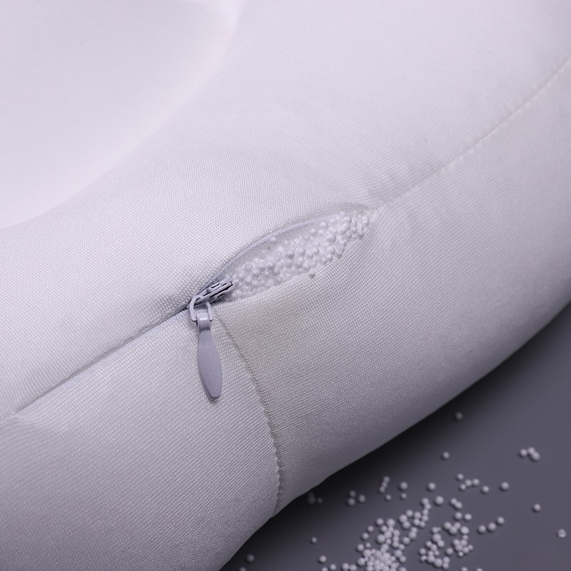 (43x29cm) Nacken Massage Kissen Entspannungs Kopfkissen - Weiss
