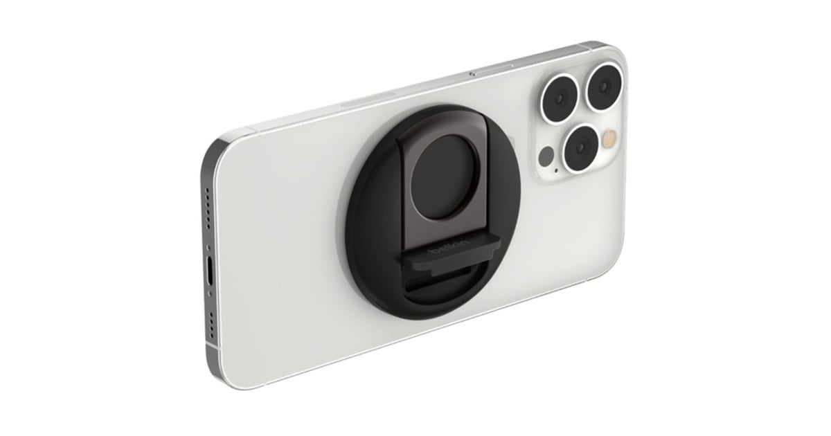 BelkiniPhone-houder met MagSafe voor Mac-laptops smartphonehouder  (Zwart)