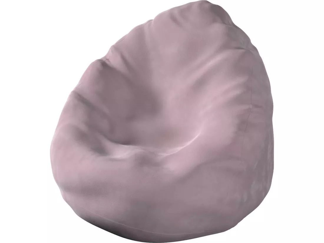 Pouf Sweet Drop Posh Velvet en velours - 60 x 60 x 105 cm