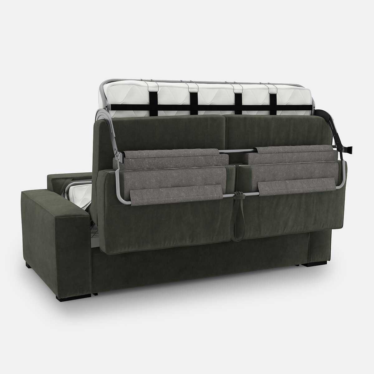 LA REDOUTE INTERIORS<br>Cama Fluweel, espuma Cecilia