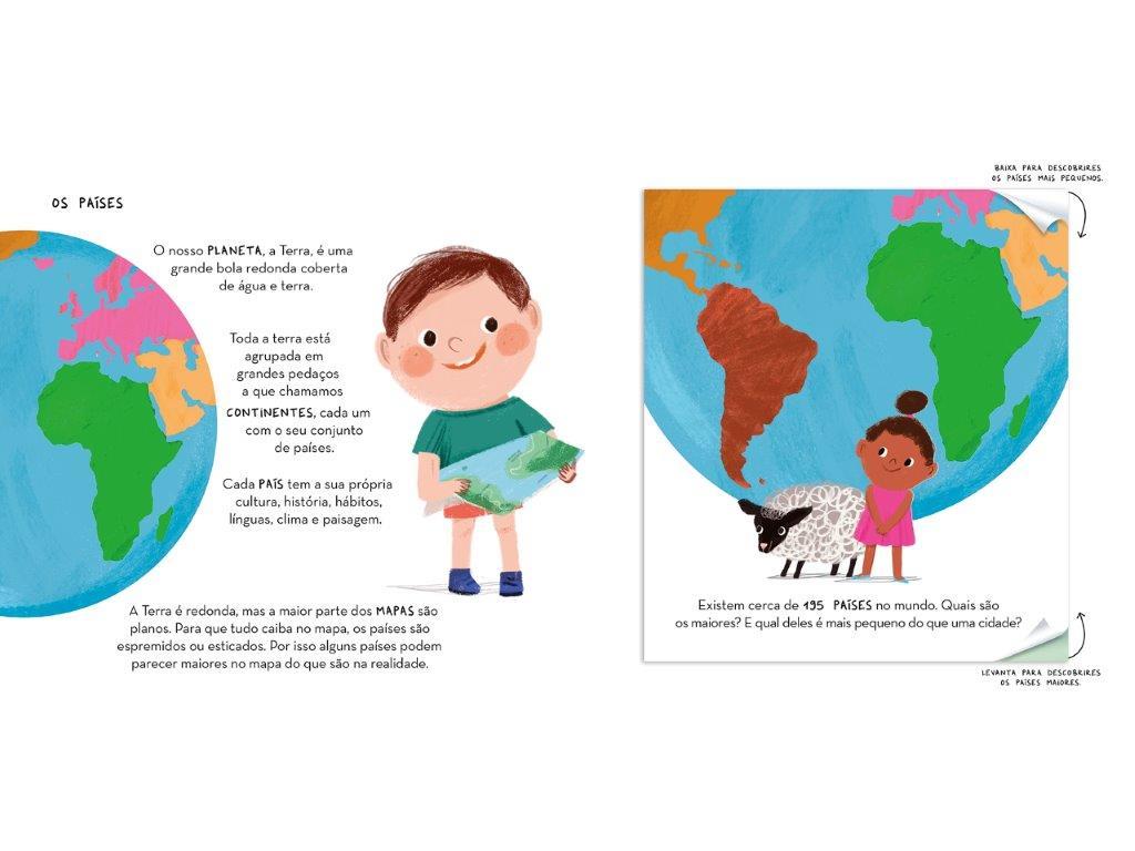 LIVRO AS MINHAS ABAS MÁGICAS O MUNDO