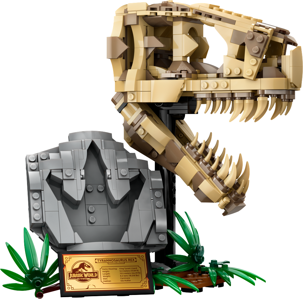 LEGO Jurassic World - Dinosaurfossiler: T. rex-kranium (76964)