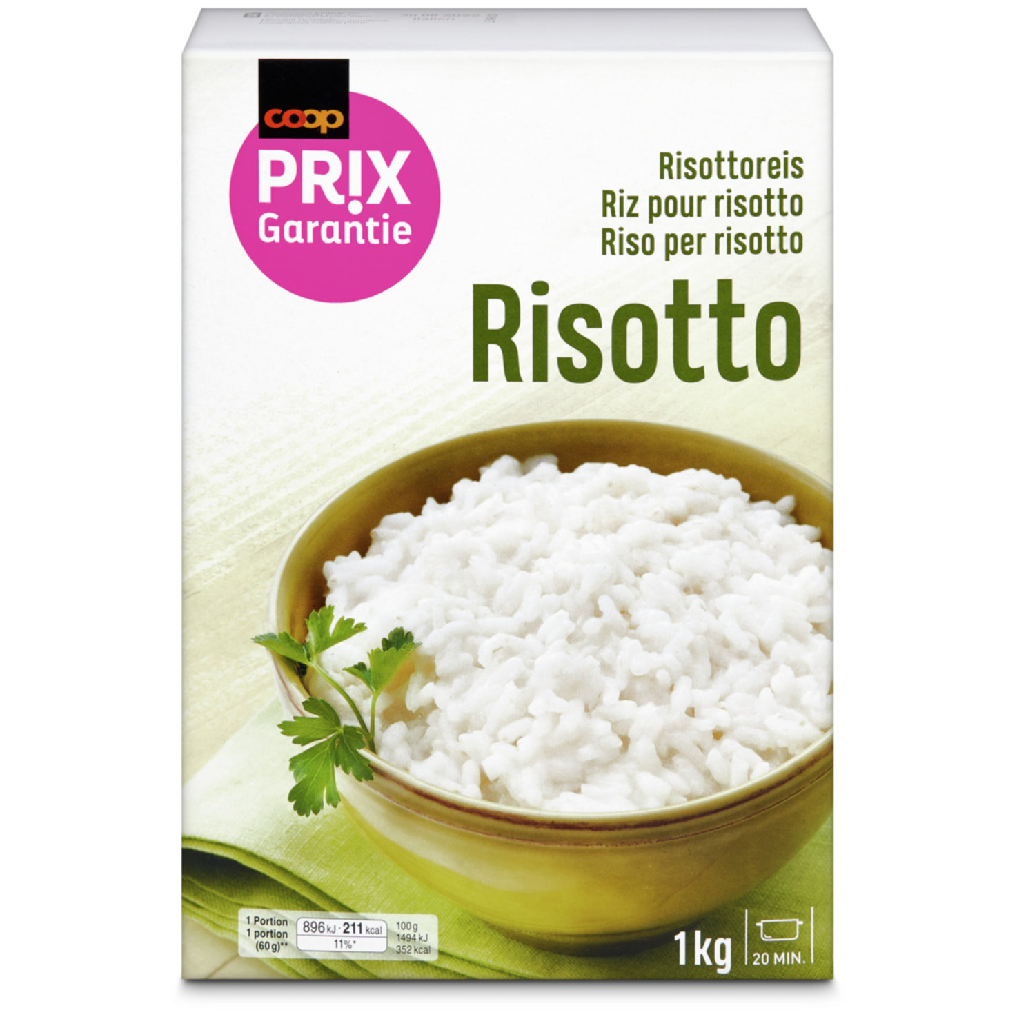 Prix Garantie Risottoreis