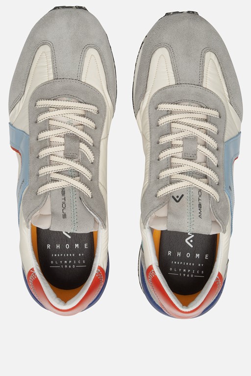 Ambitious Rhome Sneakers grijs Leer