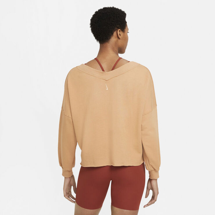 Nike Yoga Luxe Fleece Troje Orange