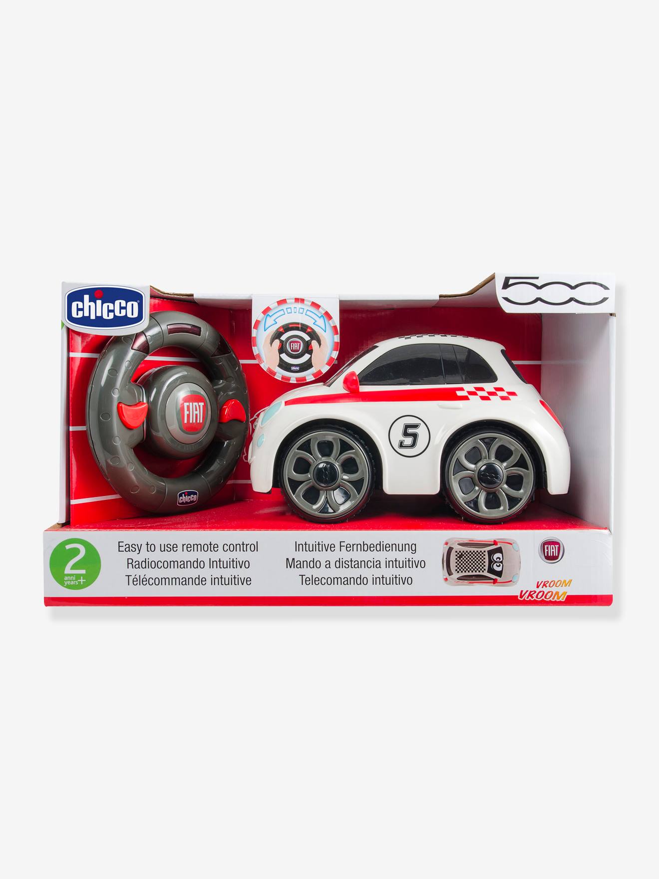 Fiat 500 RC Chicco bege