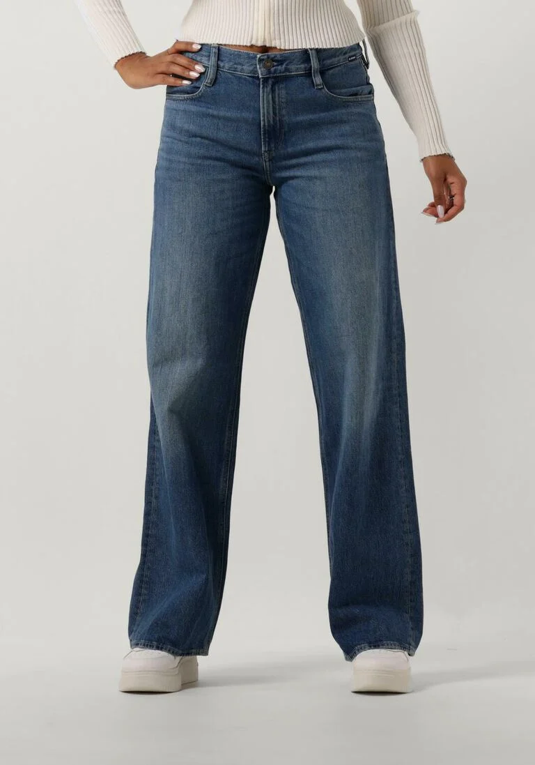 G-STAR RAW blauwe g-star raw wide jeans judee loose wmn