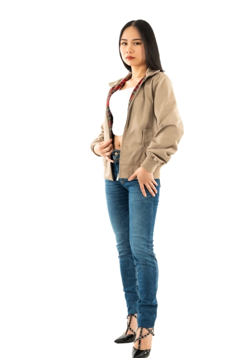 Blousons et vestes harrington original women tan