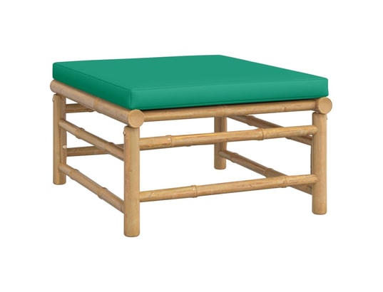 LES TENDANCES - Salon extérieur Salon de jardin-vert-9 places-55x65x30-490640