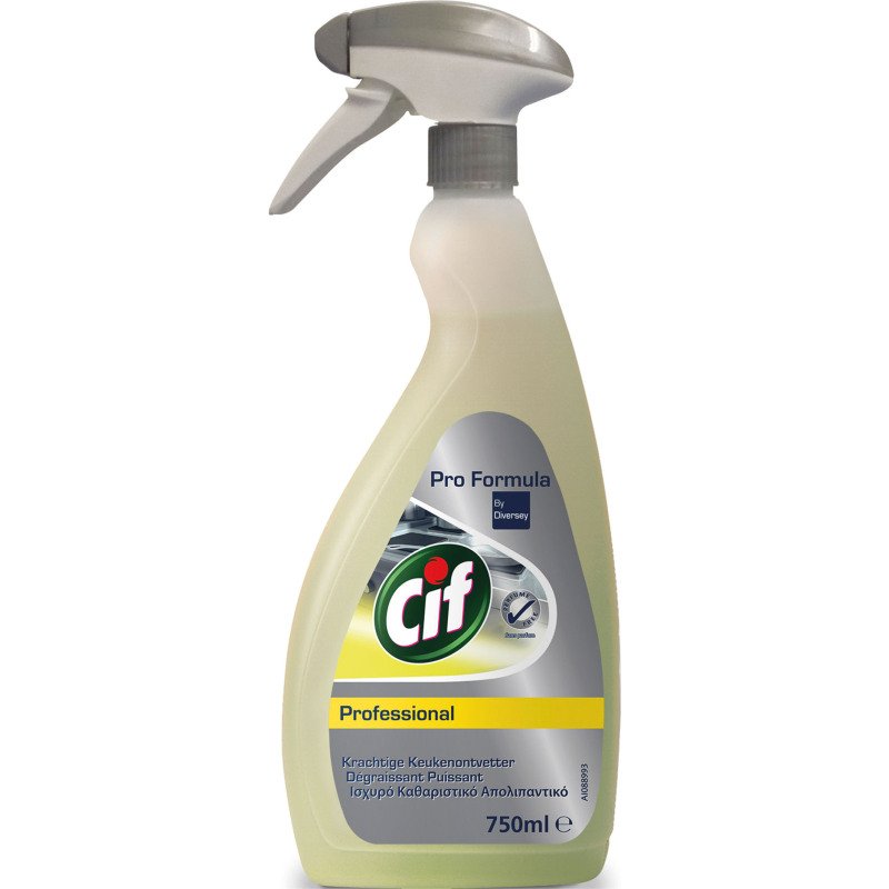 Dégraissant multi-surfaces cuisine Cif Professional - Spray 750 ml