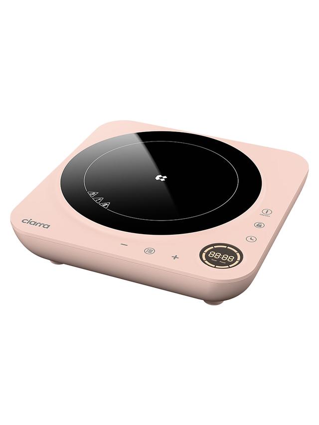 ciarra Tragbare Induktionskochplatte mit 4h Timer, 2000 W