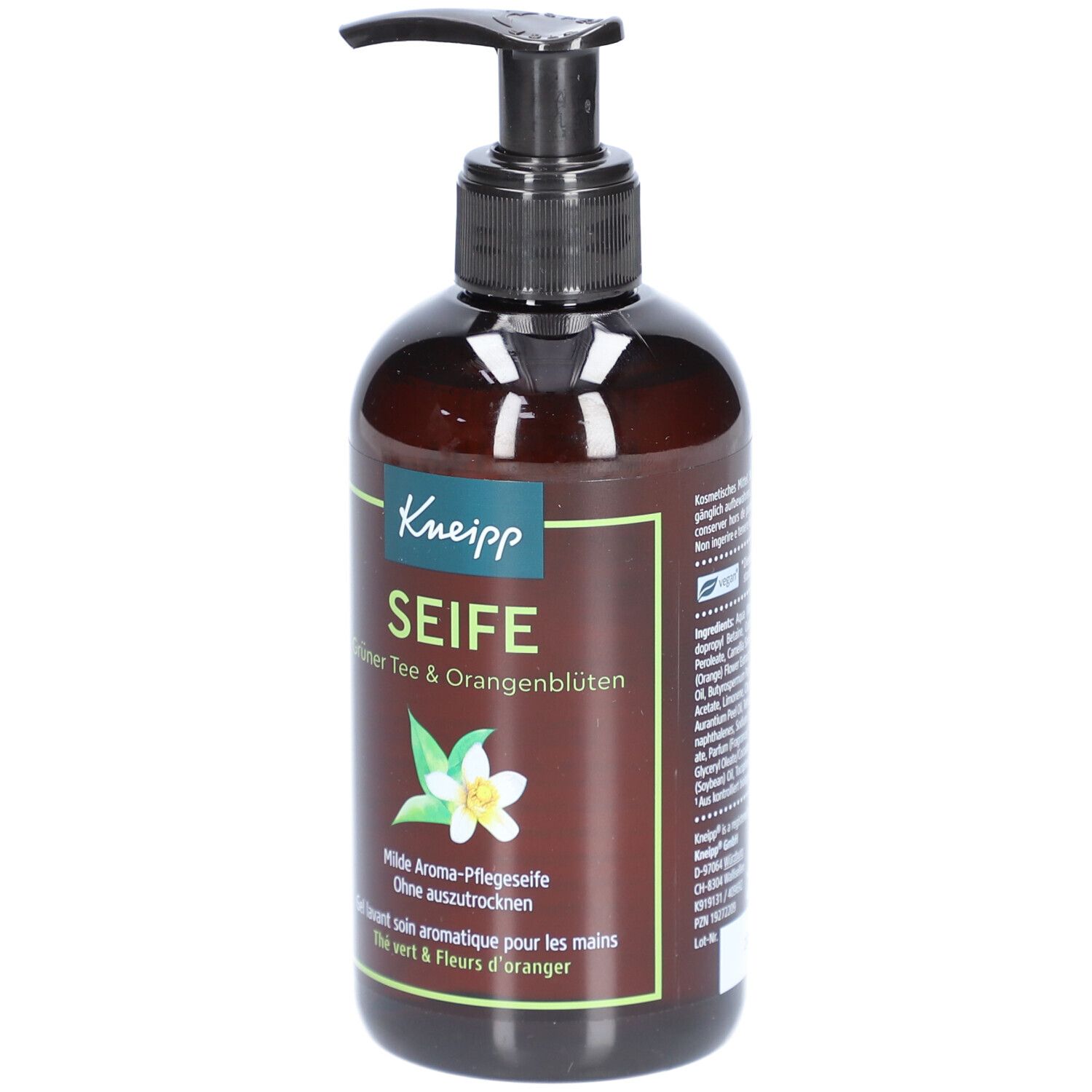 Kneipp Milde Aroma-Pflegeseife Grüner Tee & Orangenblüten