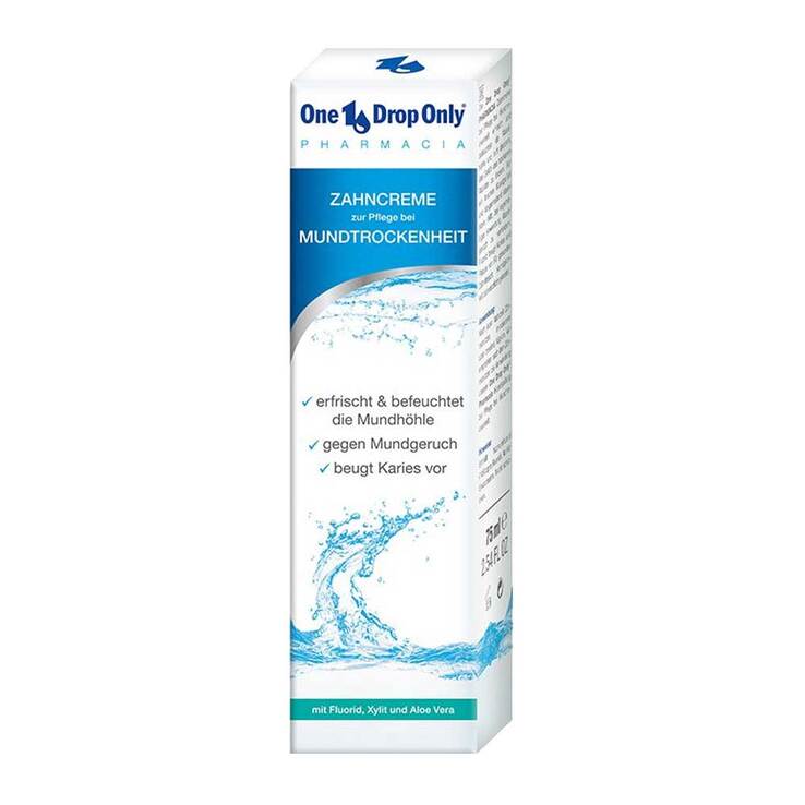 One Drop Only Pharmacia Zahncre.b.Mundtrockenheit, 75 ml
