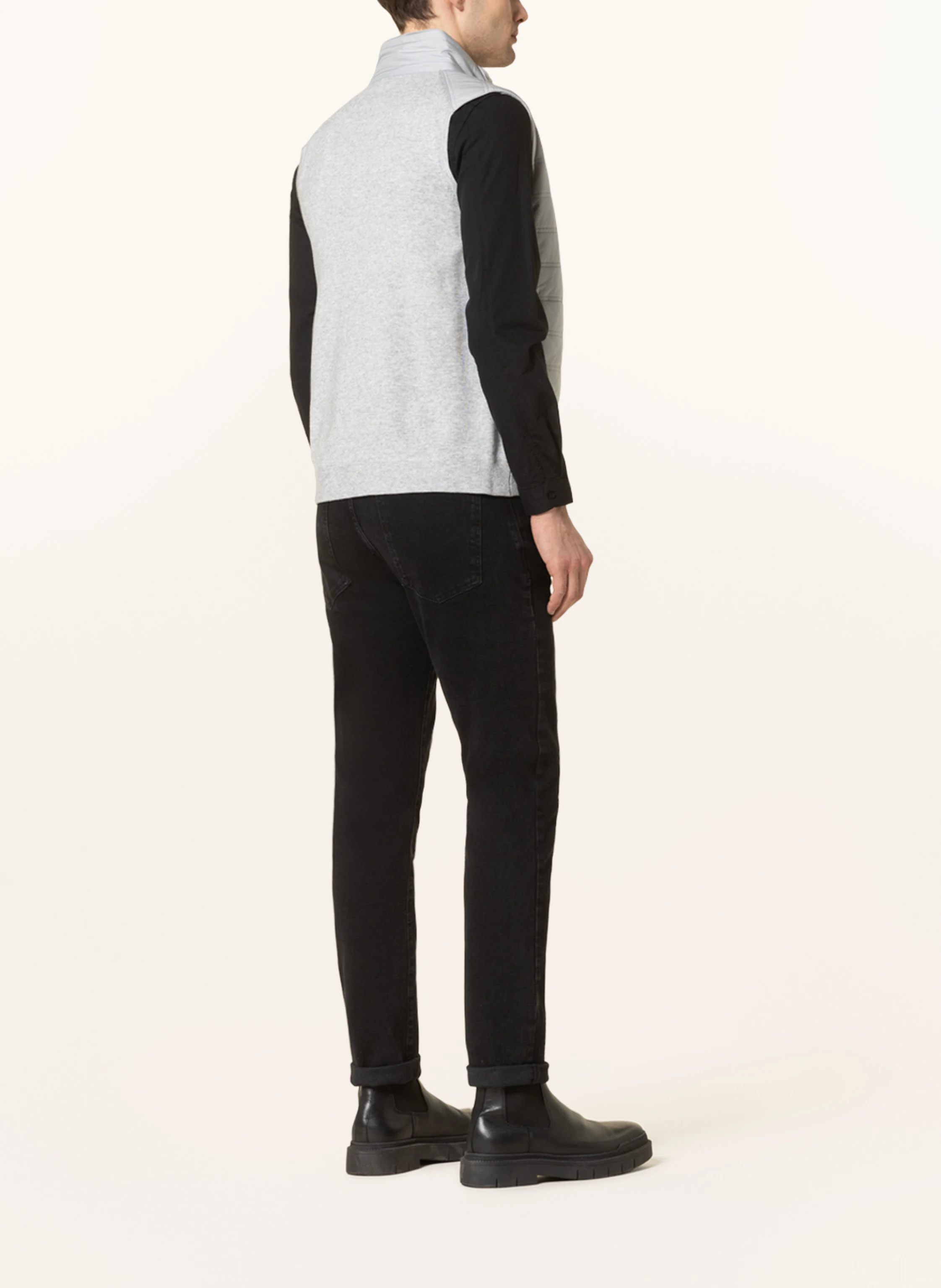 REISS Steppweste WILLIAM im Materialmix