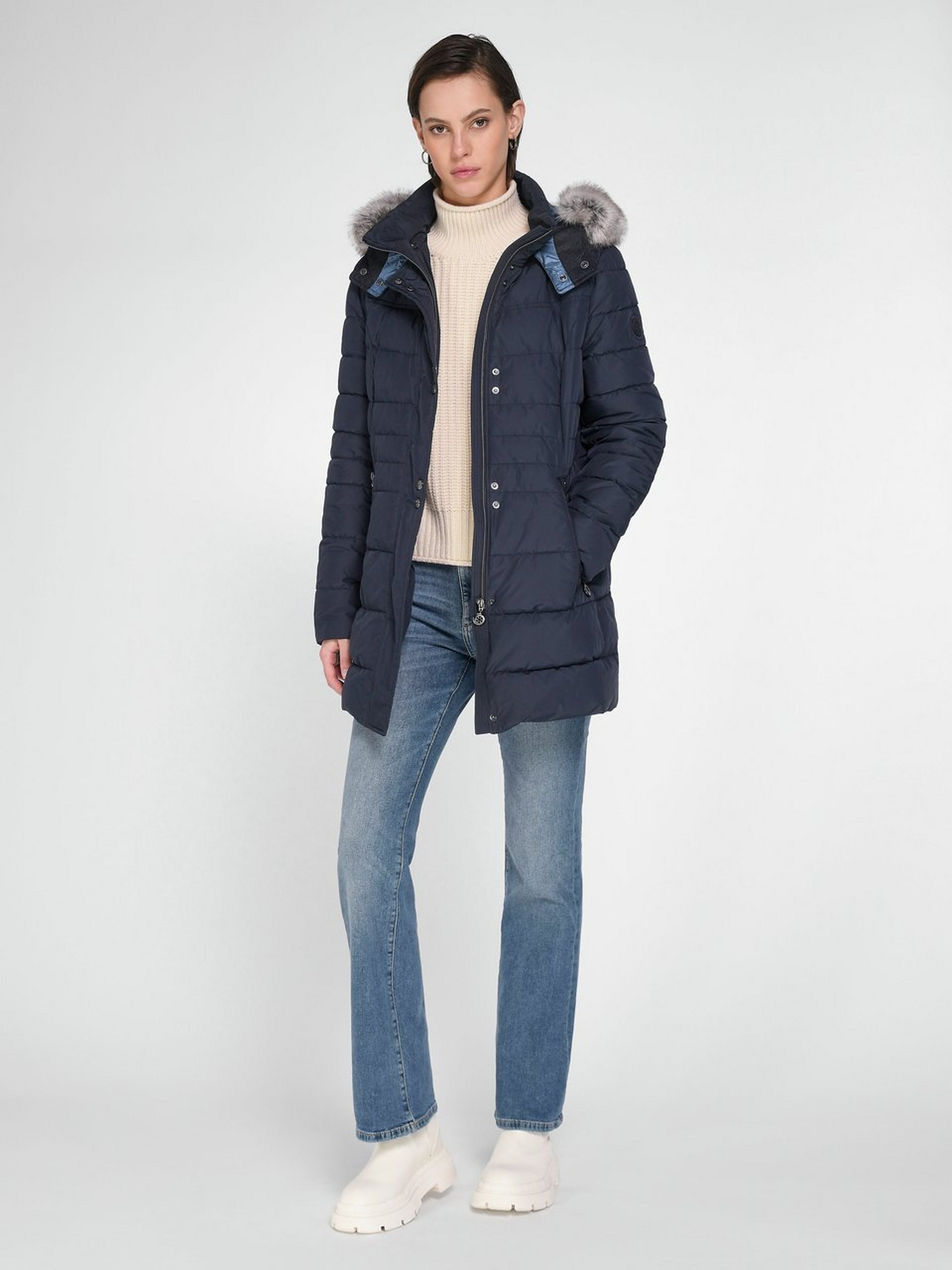 Winddichte Steppjacke