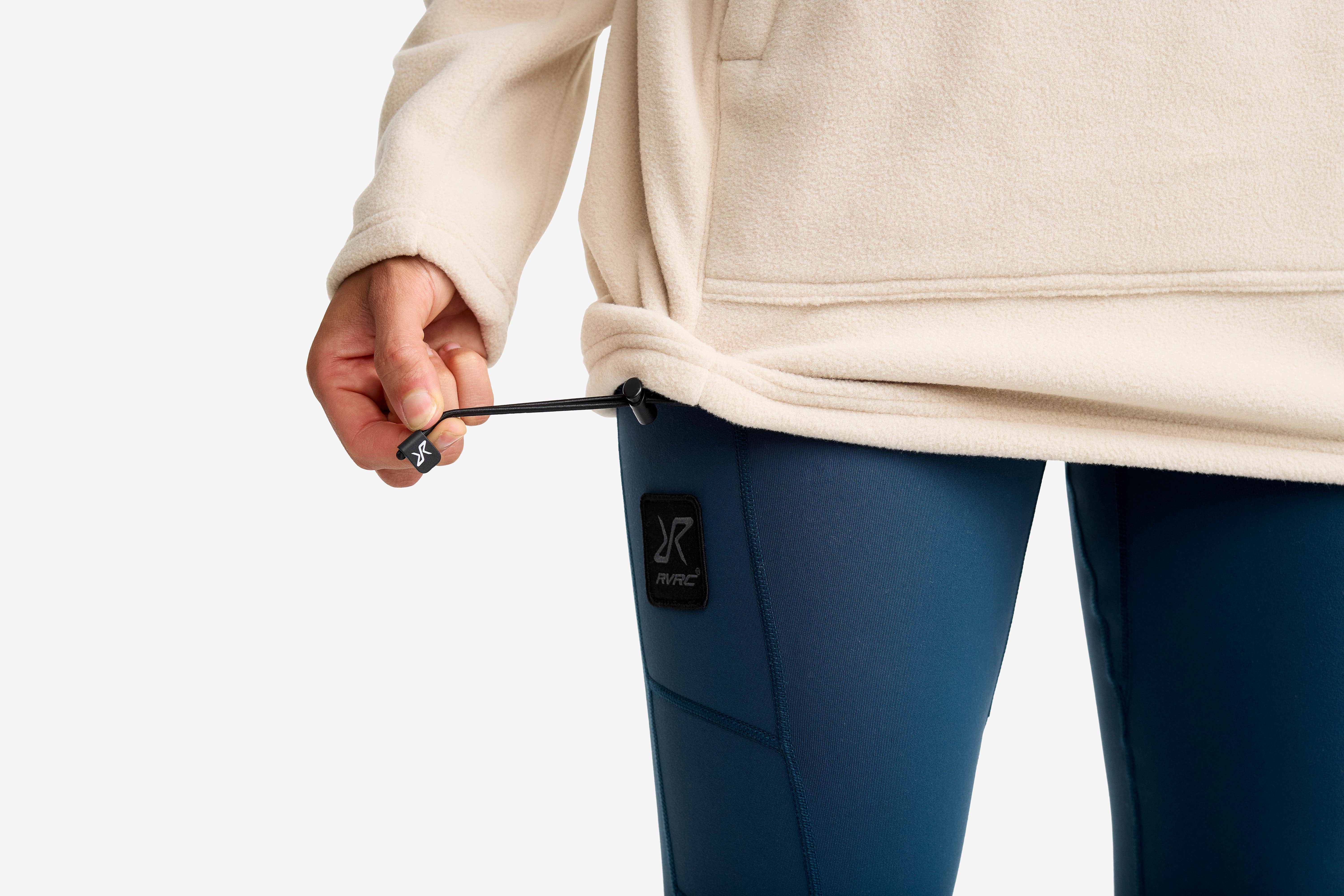 Polar Fleece Hoodie  Dame Peyote